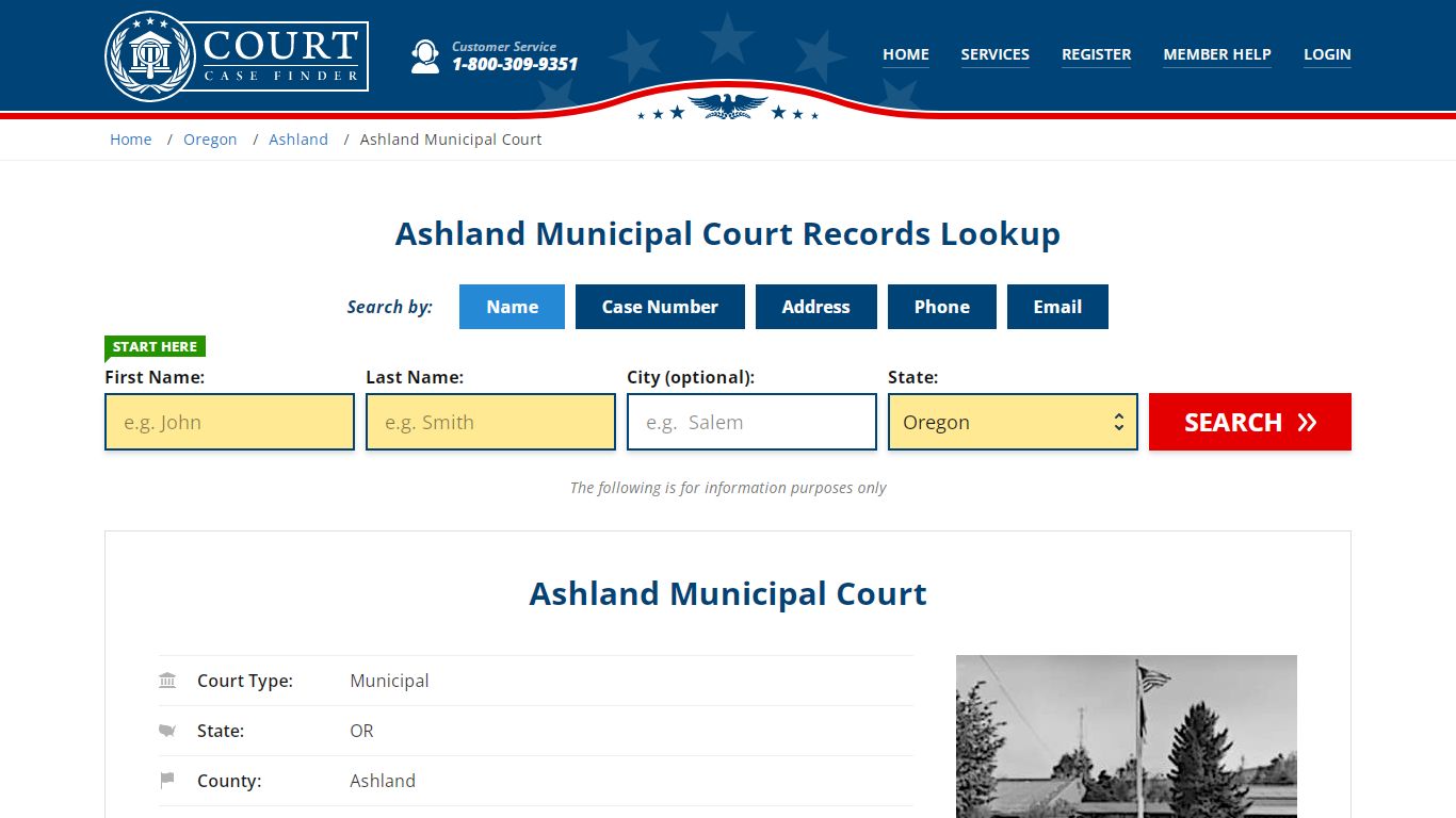 Ashland Municipal Court Records | Ashland, Ashland County, OR Court ...
